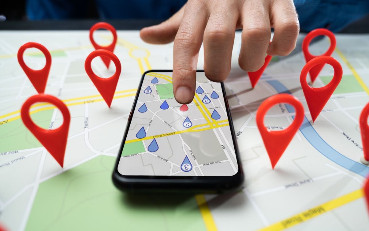 local seo and google map pins